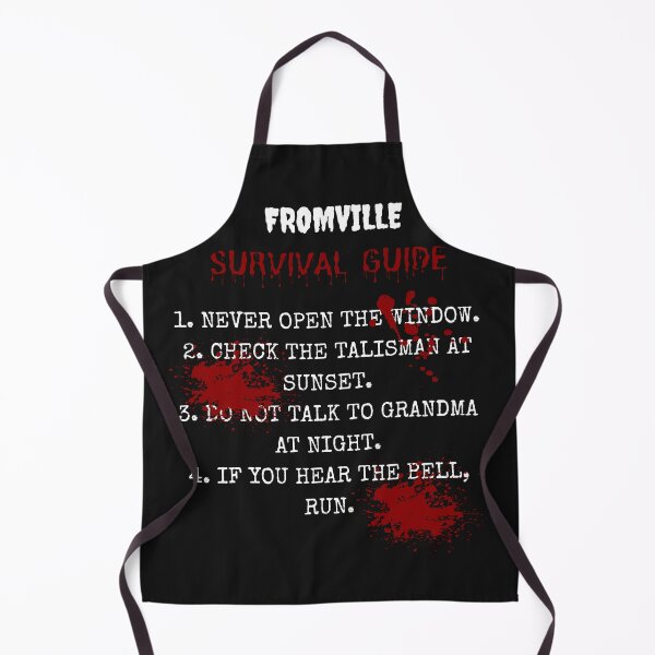 Item preview, Fromville Survival Guide Funny Horror Quote - From TV Show designed and sold by FantaGhiro87.