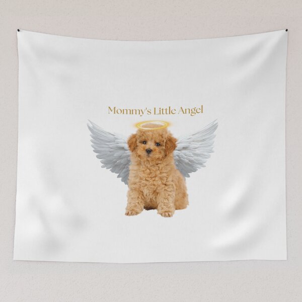 Item preview, Mommy's Little Angel Cute Poodle Gift Dog Mom designed and sold by chaos-and-curls.