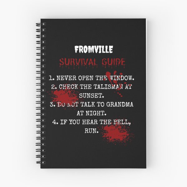 Item preview, Fromville Survival Guide Funny Horror Quote - From TV Show designed and sold by Arcade&Binge.