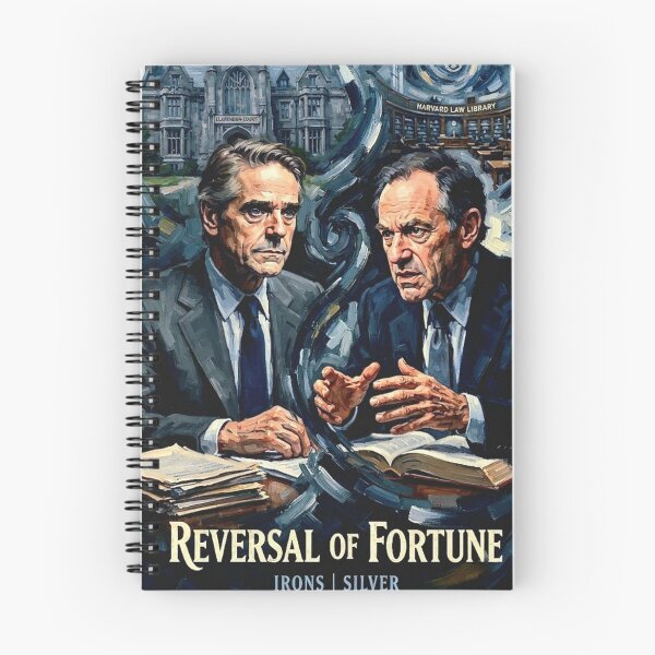 Item preview, Reversal of Fortune Retro Legal Drama Movie Tribute Art Poster designed and sold by Art's Diner.