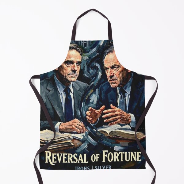 Item preview, Reversal of Fortune Retro Legal Drama Movie Tribute Art Poster designed and sold by Art's Diner.