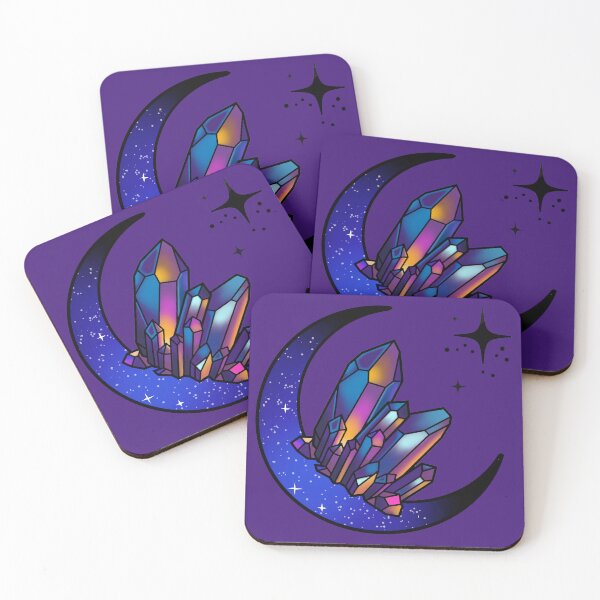 Item preview, Crystal Witchy Moon and Stars designed and sold by Withencroft.