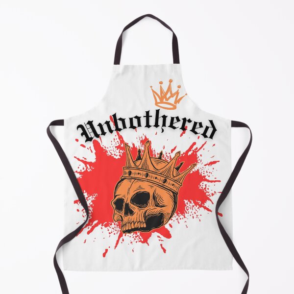 Item preview, Unbothered Skull Wearing Golden Crown designed and sold by AhmadAnnaPrints.