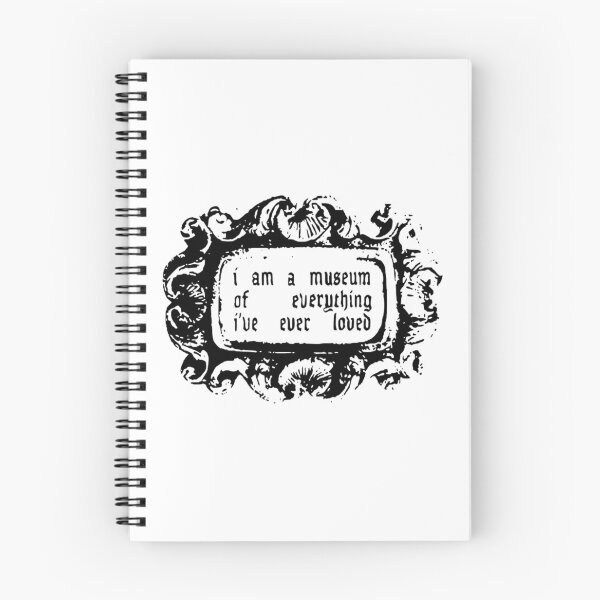 Item preview, I Am A Museum Of Everything I've Ever Loved | Vintage Gothic Quote designed and sold by destelloacido.