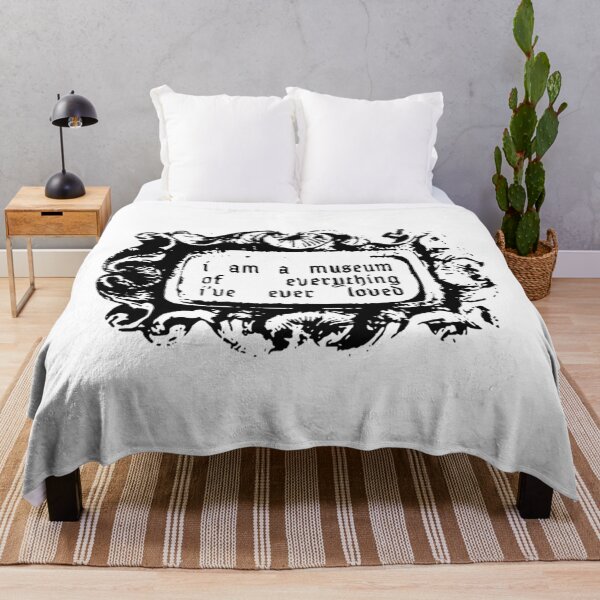 Item preview, I Am A Museum Of Everything I've Ever Loved | Vintage Gothic Quote designed and sold by destelloacido.