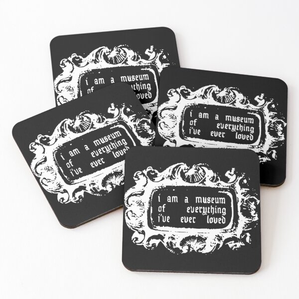 Item preview,  I Am A Museum Of Everything I've Ever Loved | Vintage Gothic Quote designed and sold by destelloacido.