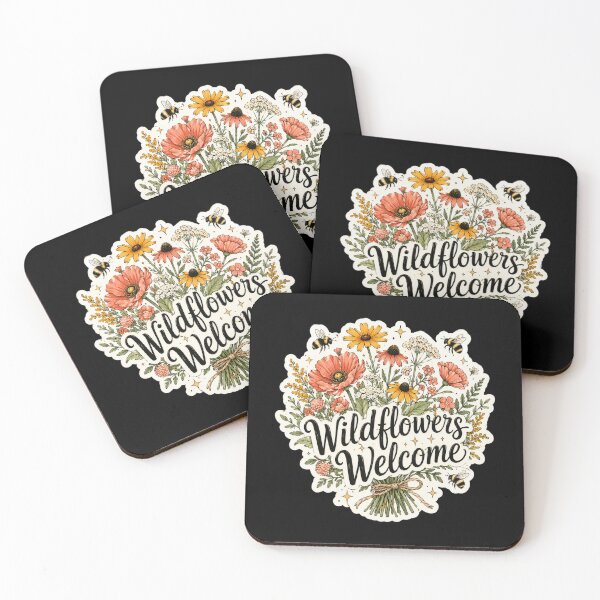 Item preview, Wildflowers Welcome designed and sold by Sketchlegacy.