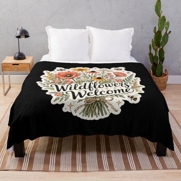 Item preview, Wildflowers Welcome designed and sold by Sketchlegacy.