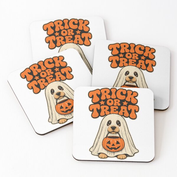 Item preview, Funny Trick Or Treat Ghost Dog Cute Halloween Puppy Costume designed and sold by ZAKE-store.