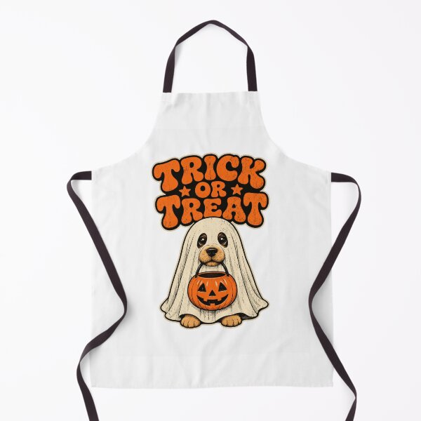 Item preview, Funny Trick Or Treat Ghost Dog Cute Halloween Puppy Costume designed and sold by ZAKE-store.