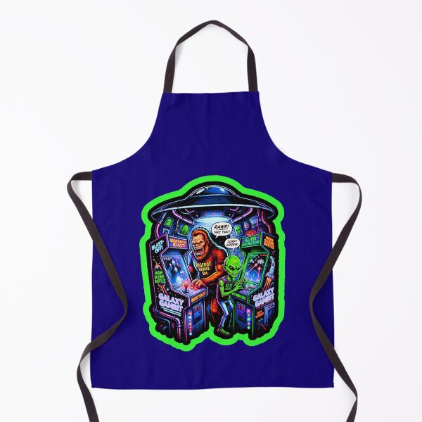 Item preview, Bigfoot Alien Arcade designed and sold by WoodburyLake.