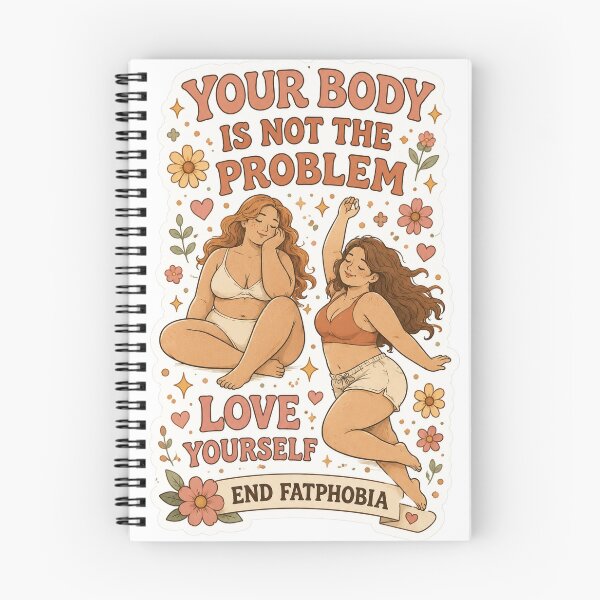 Item preview, Your Body Is Not The Problem designed and sold by Mas que un número.