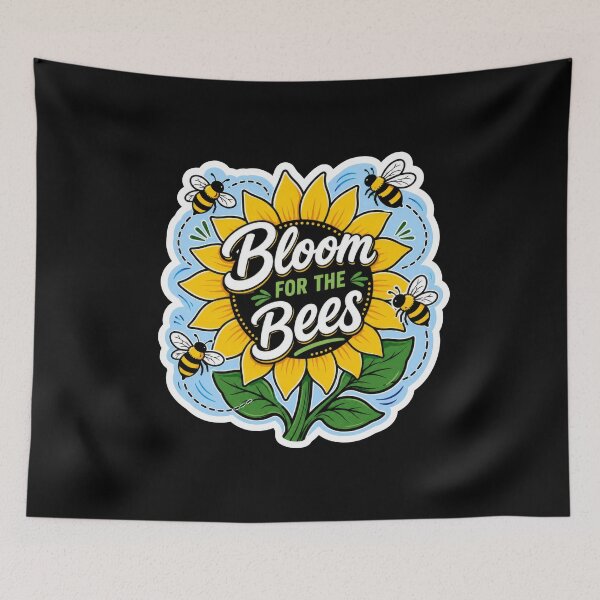 Item preview, Bloom for the Bees designed and sold by Sketchlegacy.