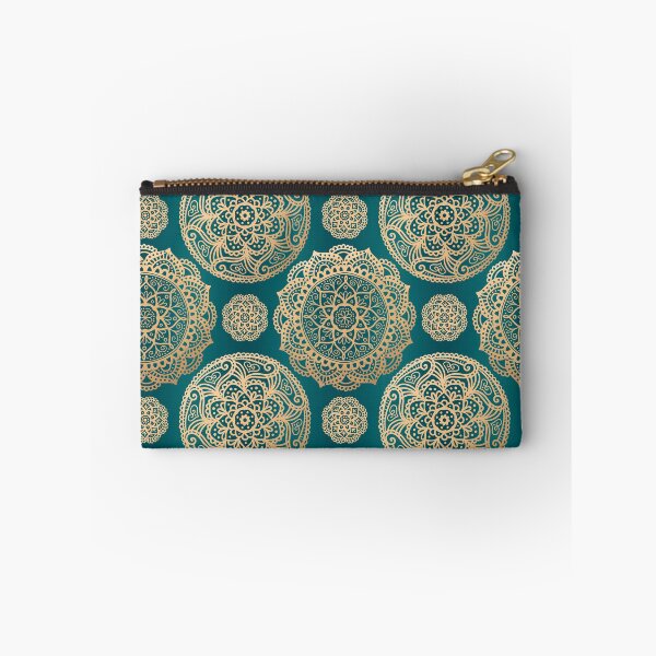 Item preview, Green Gold Mandala Pattern designed and sold by Julie Erin Designs.