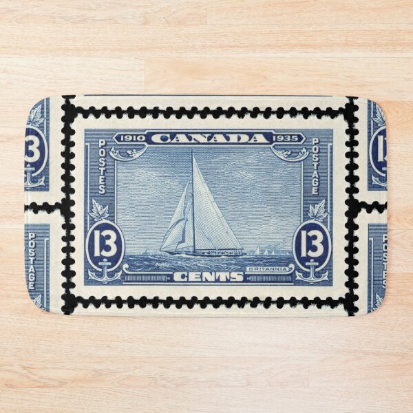 Artikelvorschau, Kanadische Briefmarke Nr. 216 – 1935 – Königliche Yacht Britannia entworfen und verkauft von WexStudios.