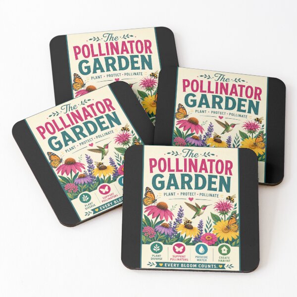 Item preview, The Pollinator Garden designed and sold by Sketchlegacy.