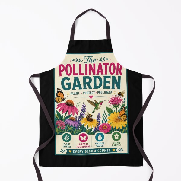 Item preview, The Pollinator Garden designed and sold by Sketchlegacy.