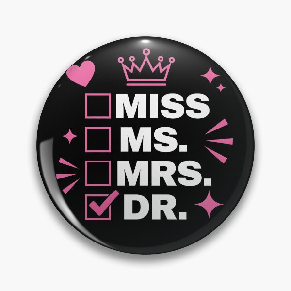 Item preview, Doctoral Thesis Miss Ms. Mrs. Dr. Doctorate Women Doctor Graduation designed and sold by viectory.