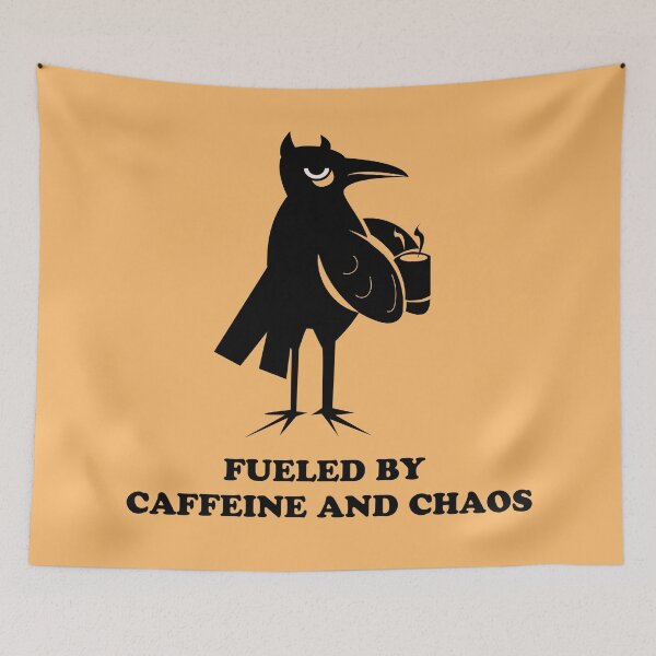 Item preview, Caffeine and Chaos designed and sold by beboplab.