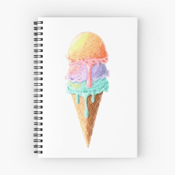 Item preview, Three-scoop ice cream melted in a cone designed and sold by norachiang.