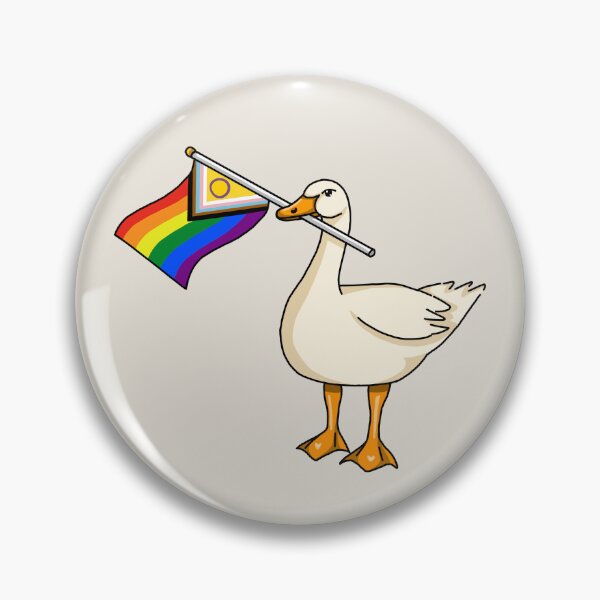 Item preview, Pride Goose - Progress Flag designed and sold by LMaccaMakes.