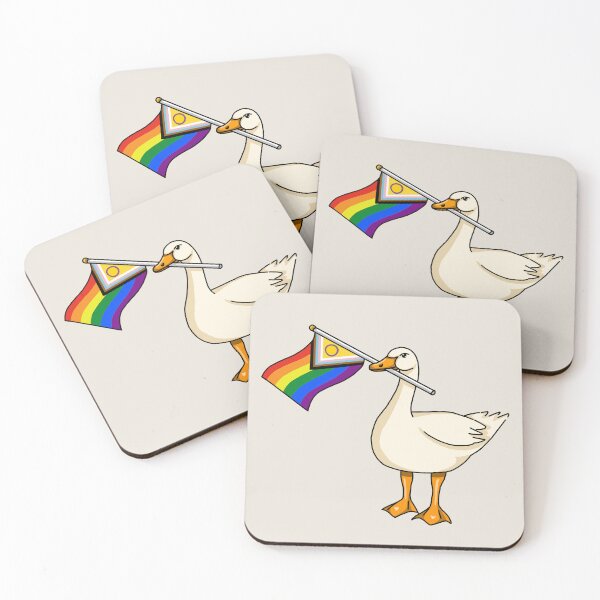 Item preview, Pride Goose - Progress Flag designed and sold by LMaccaMakes.