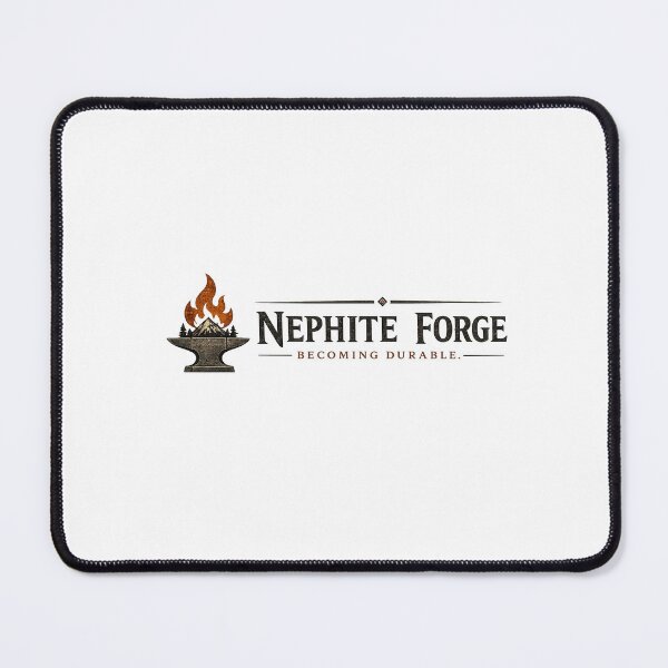 Item preview, Nephite Forge Horizontal Logo | Heritage Outdoor Brand Identity designed and sold by RogueDuffy.