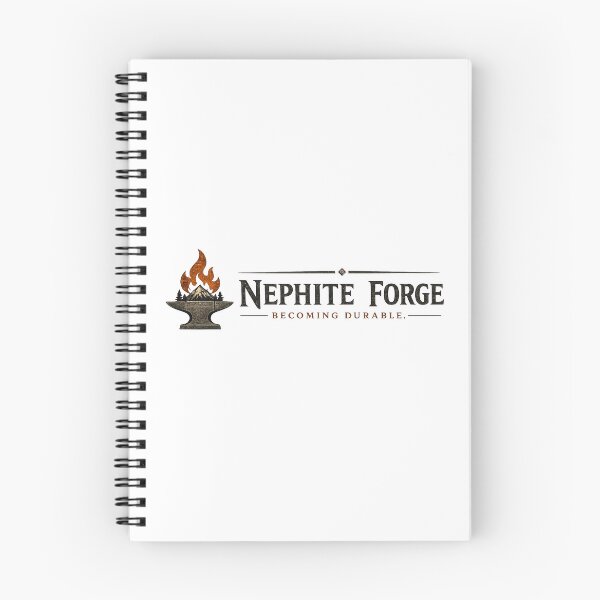 Item preview, Nephite Forge Horizontal Logo | Heritage Outdoor Brand Identity designed and sold by RogueDuffy.