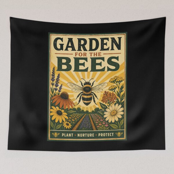 Item preview, Garden for the Bees designed and sold by Sketchlegacy.