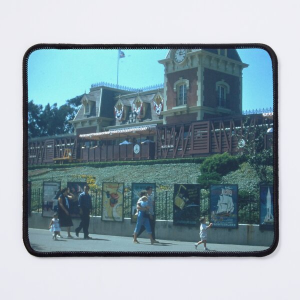 Item preview, Nostalgia : Disneyland with Few People Early 1960's Photographic Print designed and sold by JoyousArt4u.
