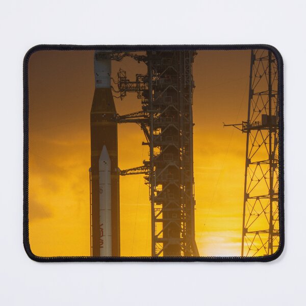 Item preview, Artemis II at Launch Pad 39B designed and sold by weirdcountry.