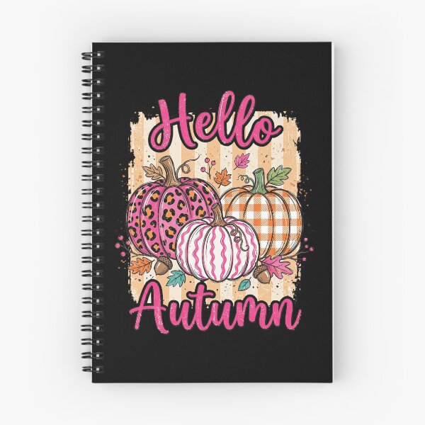Item preview, Hello Autumn Pink Leopard Pumpkin Trio designed and sold by hidetheyasin.