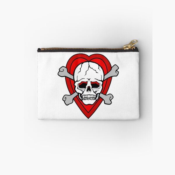 Item preview, Clean Vector Skull and Red Tattoo Heart designed and sold by interdesigner.