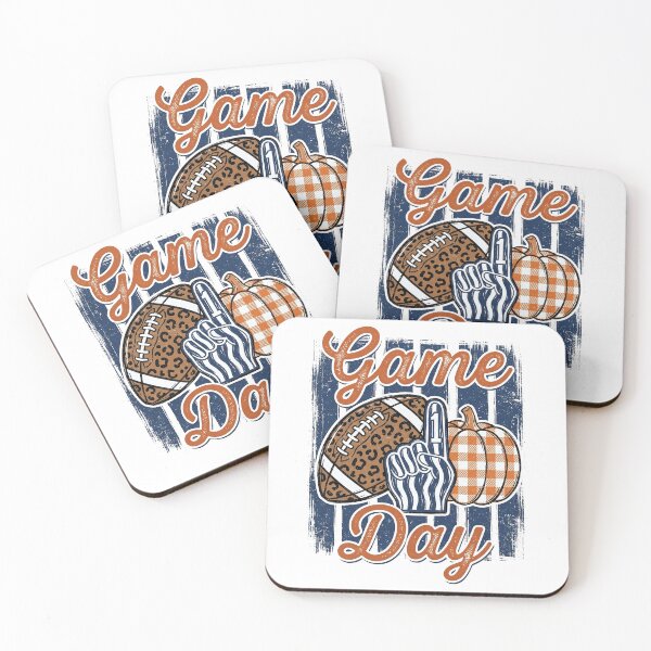 Item preview, Game Day Leopard Football Fan Design designed and sold by hidetheyasin.