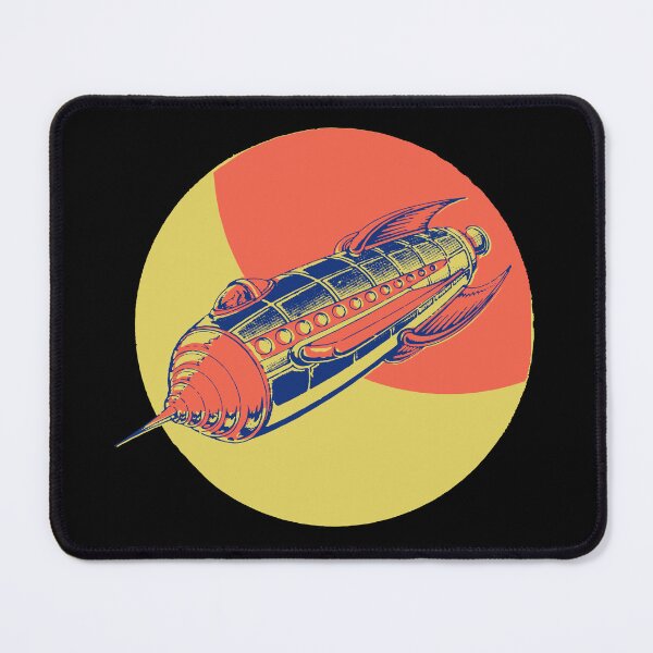 Item preview, Retro Space Ship designed and sold by Scott Banks.