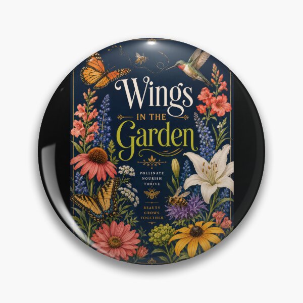 Item preview, Wings in the Garden designed and sold by Sketchlegacy.