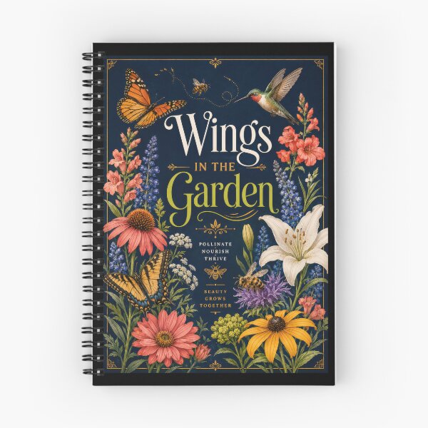 Item preview, Wings in the Garden designed and sold by Sketchlegacy.