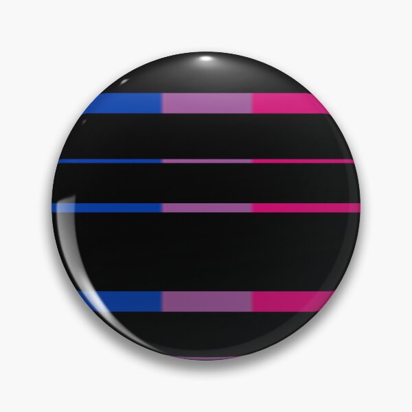 Item preview, L Sideways Glitch Bi Bisexual Pride Flag  designed and sold by shopmjj.