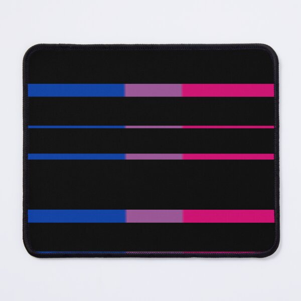 Item preview, L Sideways Glitch Bi Bisexual Pride Flag  designed and sold by shopmjj.