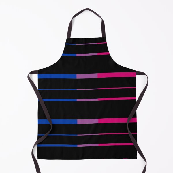 Item preview, L Sideways Glitch Bi Bisexual Pride Flag  designed and sold by shopmjj.
