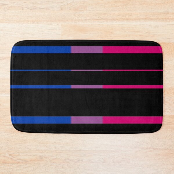 Item preview, L Sideways Glitch Bi Bisexual Pride Flag  designed and sold by shopmjj.