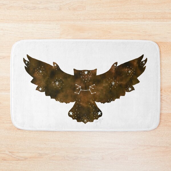 Item preview, Owl constellation watercolor designed and sold by Ana Gorozpe.