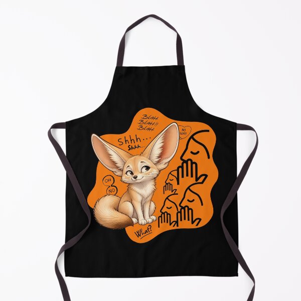 Item preview, Gossip Fennec Fox Cute Funny Big Ears Desert Animal designed and sold by tellia-kallisto.