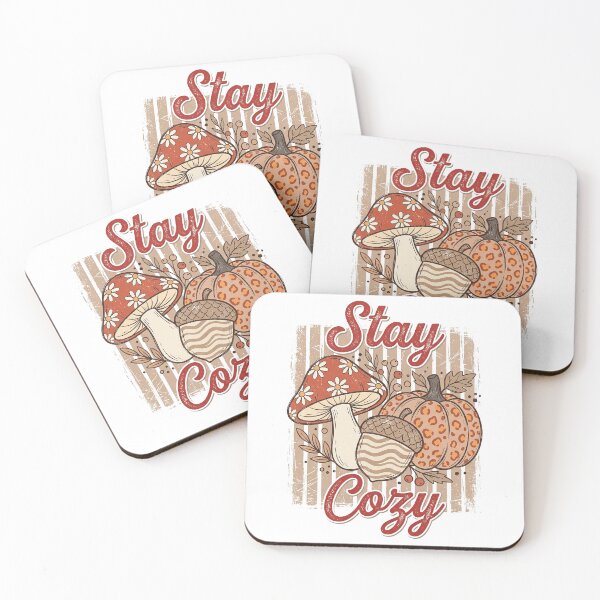 Item preview, Stay Cozy Floral Mushroom Pumpkin designed and sold by hidetheyasin.