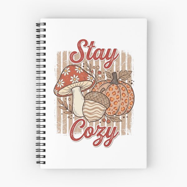 Item preview, Stay Cozy Floral Mushroom Pumpkin designed and sold by hidetheyasin.