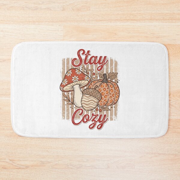 Item preview, Stay Cozy Floral Mushroom Pumpkin designed and sold by hidetheyasin.