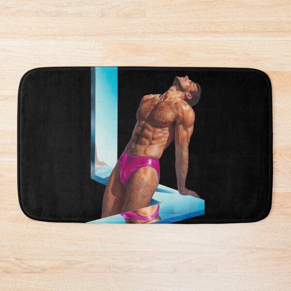 Item preview, Retro Poolside Aesthetic Masculine Art designed and sold by RahniNM.