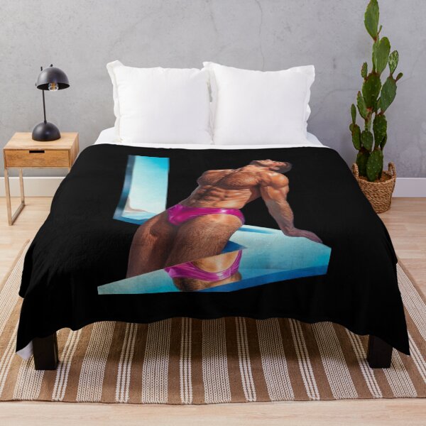 Item preview, Retro Poolside Aesthetic Masculine Art designed and sold by RahniNM.