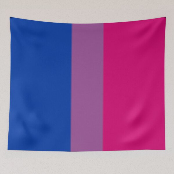 Item preview, L Sideways Bi Bisexual Pride Flag  designed and sold by shopmjj.
