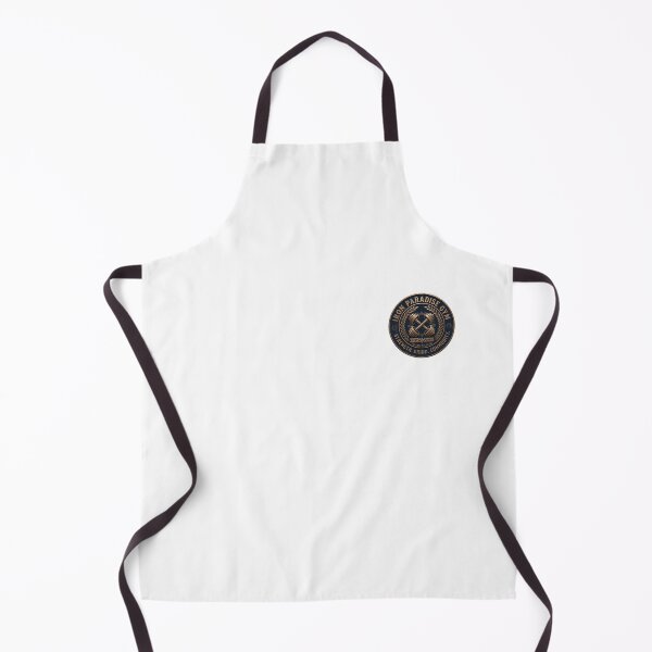 Item preview, Iron Paradise Gym Vintage Bodybuilding Emblem designed and sold by JeevanStickers.